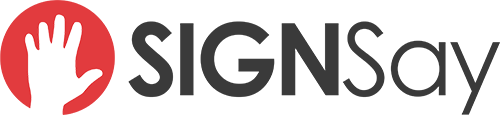 SignSay - Learn Sign Language Online logo